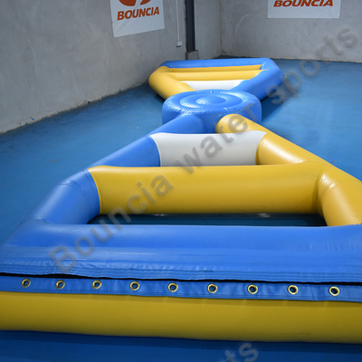 Commercial Inflatable Water Obstacle For Shallow Water