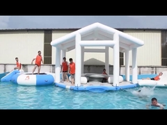 Bouncia Floating Island Combo للعائلة | كومبو جزيرة منصة الترفيه العائمة مع كراسي