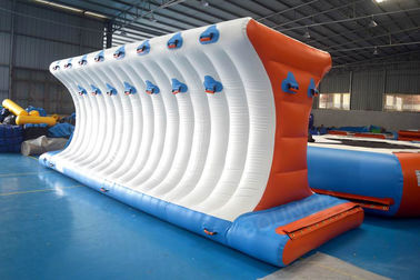 165 People Capacity Inflatable Water Park Customized Color TUV Certificate