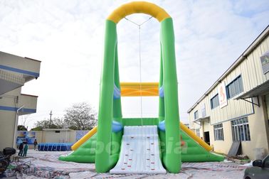 Customized Inflatable Water Toys, Inflatable Action Tower Wirh Swing