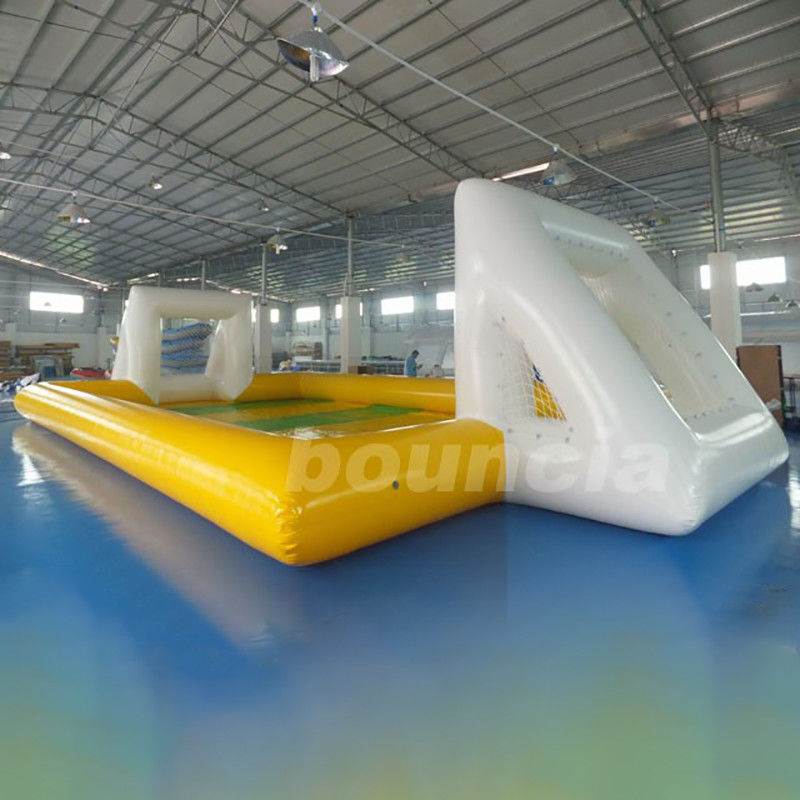 Huge Inflatable Football Field, Air Sealed Inflatable Soap Soccer Field